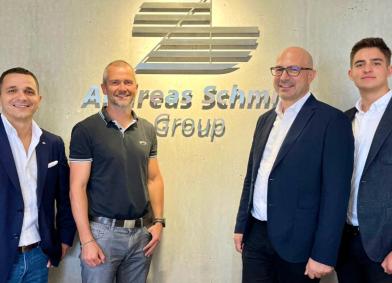 manageri RARA Logistic Romania si Andreas Schmid Group Germania startup linie rapida de marfa Romania Germania