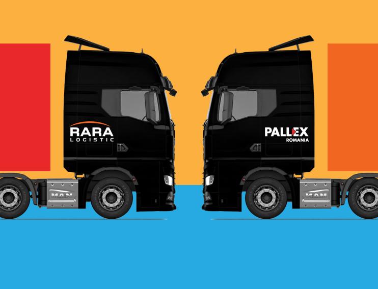 anunt incepere colaborare dintre firmele RARA Logistic si Pallex Romania privind distributia paletizata